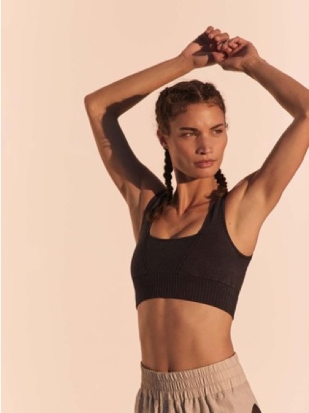 FP Movement by Free People Good Karma Square Neck Bra